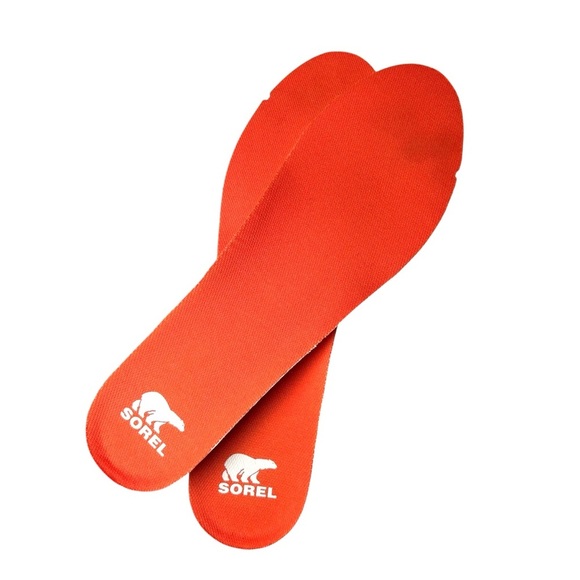 Sorel Orange Women’s Shoe Insoles, 9.5-10.5 shoe size - Picture 3 of 7